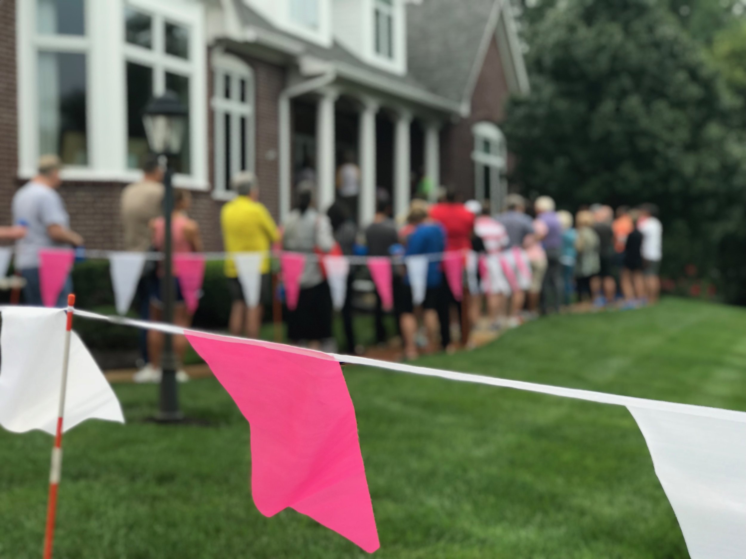 Pennant Flags/Orange Pole