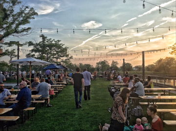 beer garden stamford instagram