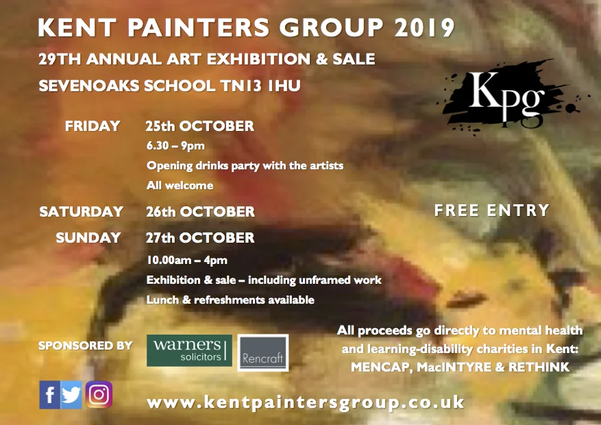 All welcome to join the Meet the Artist Event on Friday 25th October 6;30 to 9pm