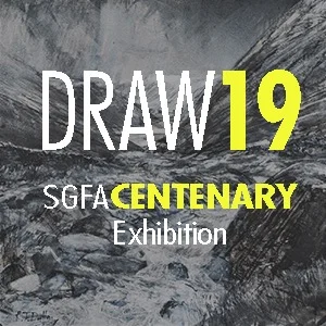 The Society of Graphic Fine Art - Draw19 Art Exhibition at The Menier Gallery London. 21 October-2 November 2019