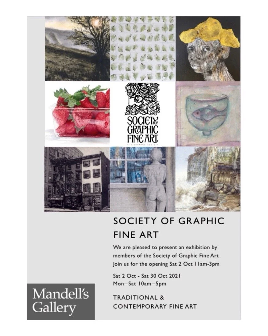 Mandell's Gallery Society of Graphic Fine Art, 2 to 30 October 2021