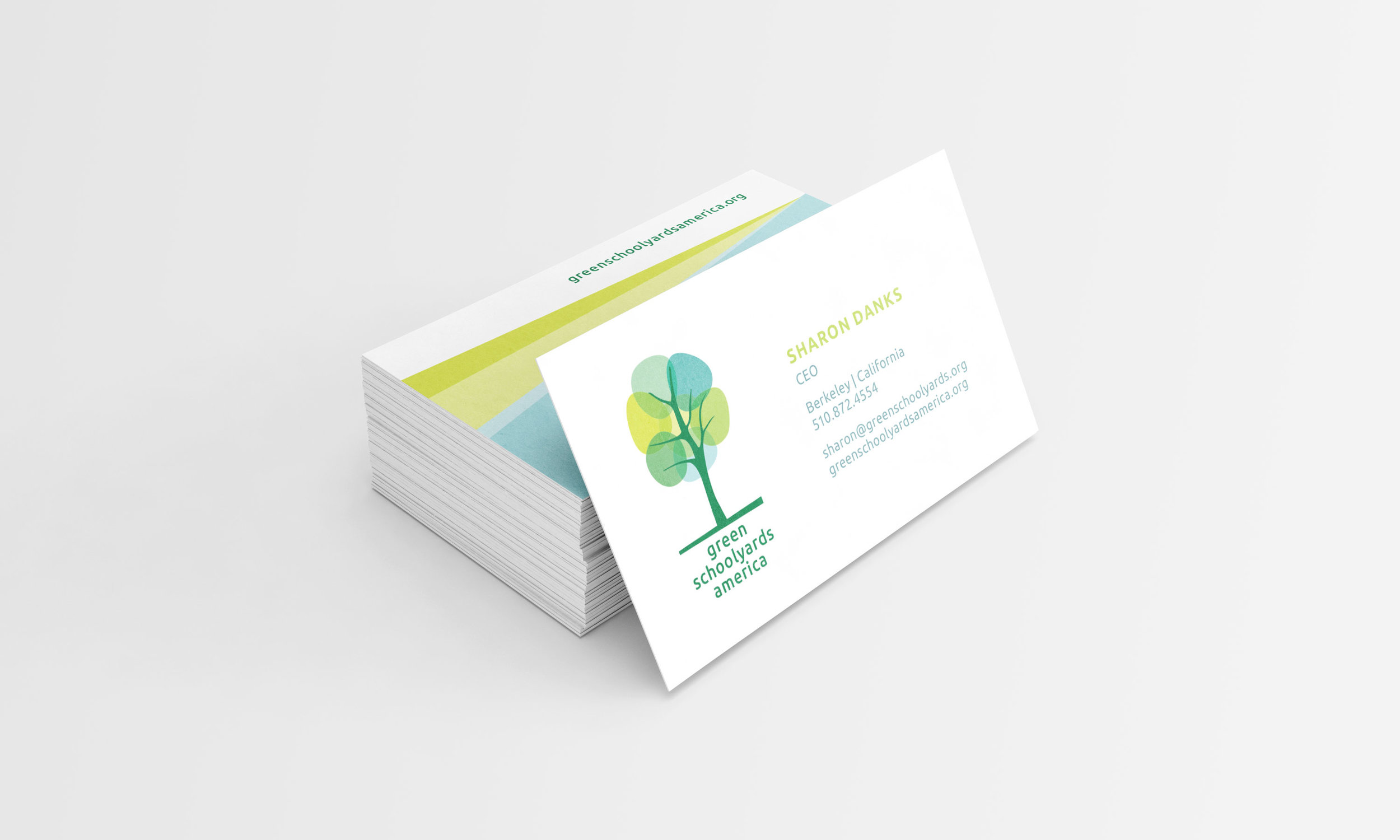 Green Schoolyards America Business Card