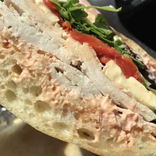 Roasted Turkey Breast Sandwich