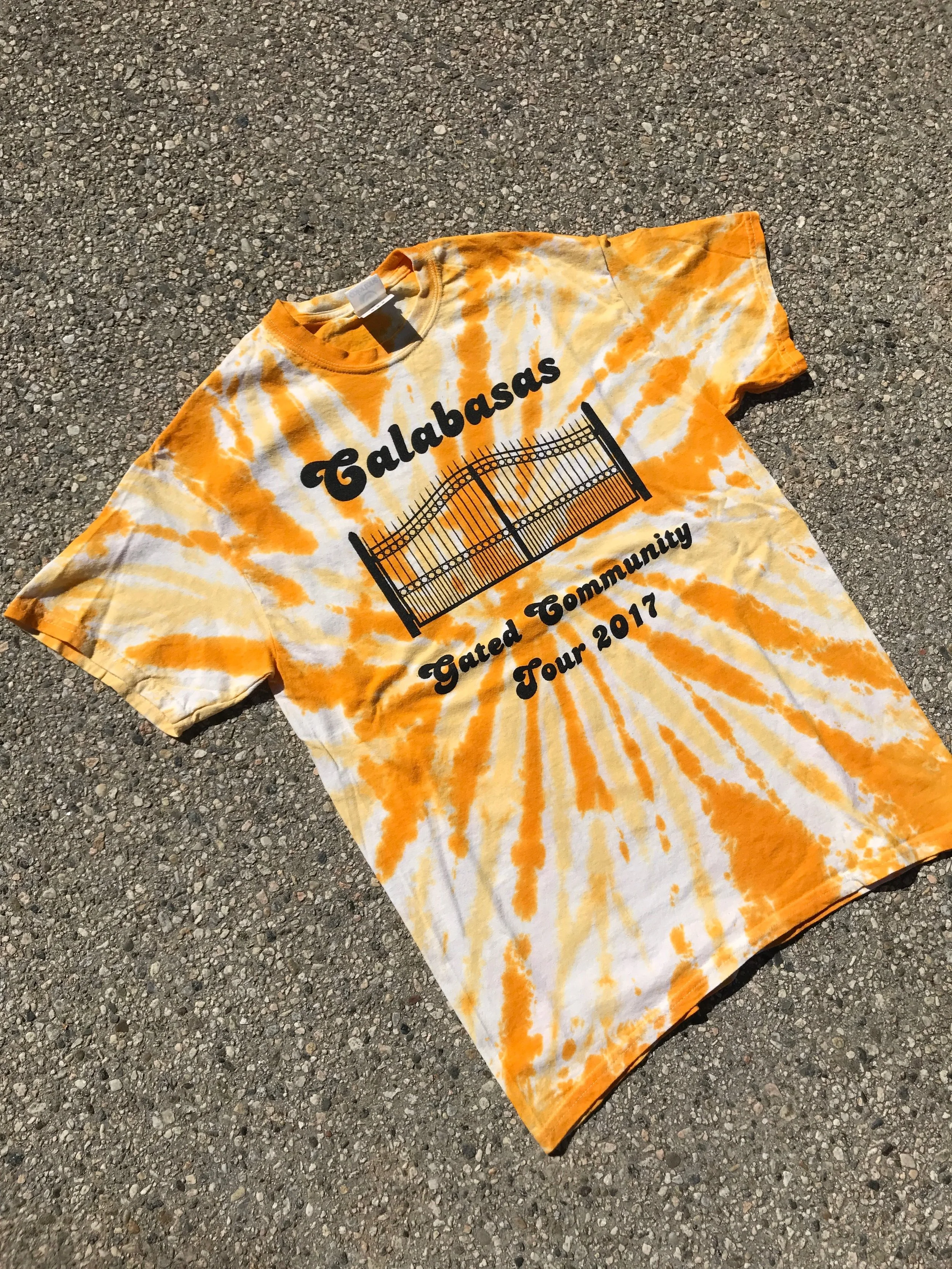 Calabasas "Gated Community Tour 2017" T-Shirt *LIMITED EDITION*