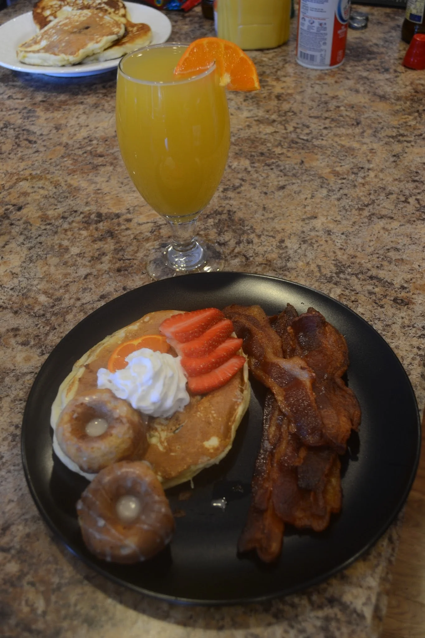 Stuffed Pancakes & Beermosas