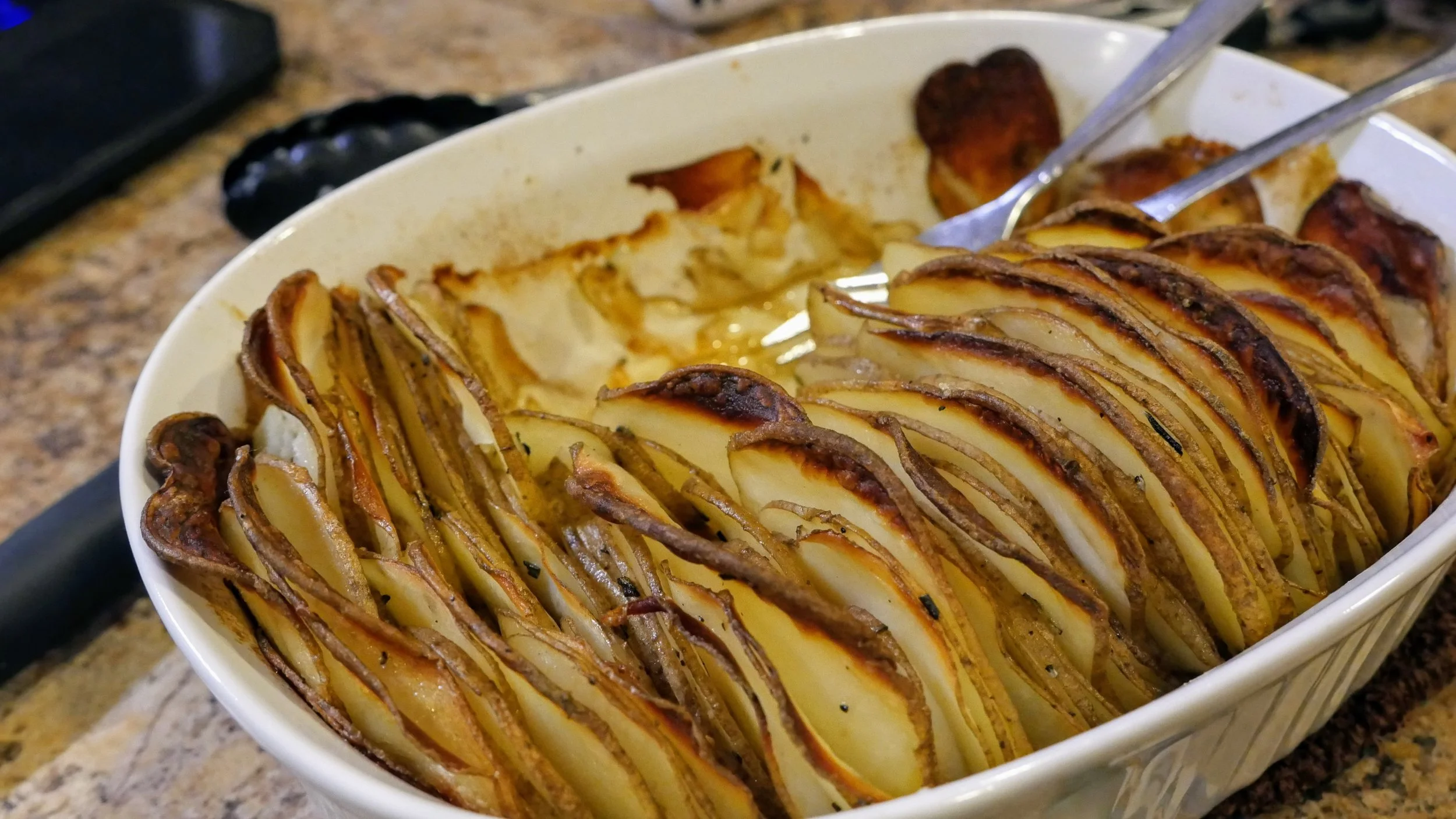 Crispy Leaf Potatoes