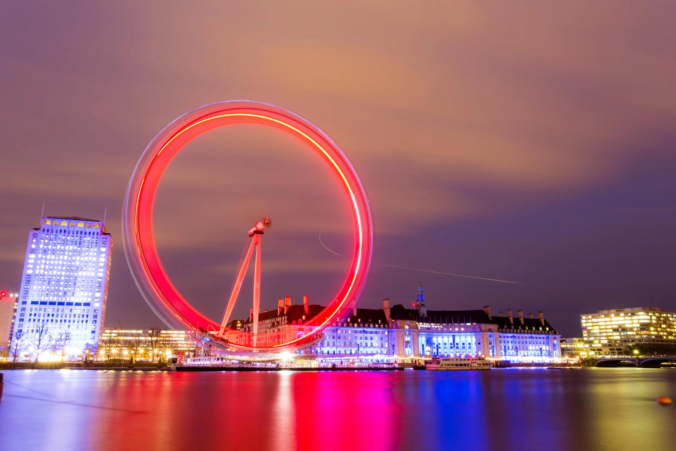 London Eye At Night