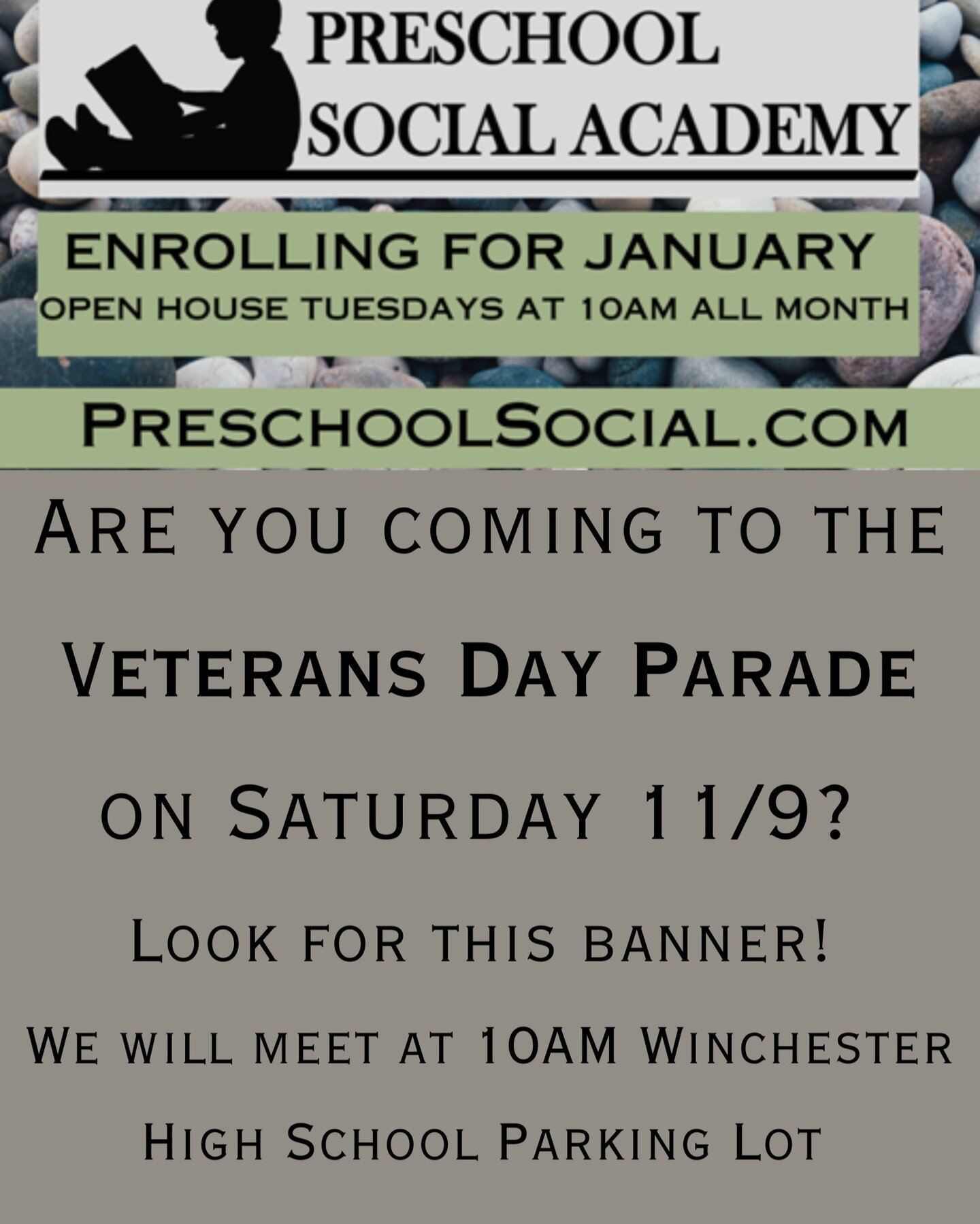 Join Miss Maria (Aberjona River) and Miss Diana (Wedge Pond) at the Veterans Day Parade this Saturday!