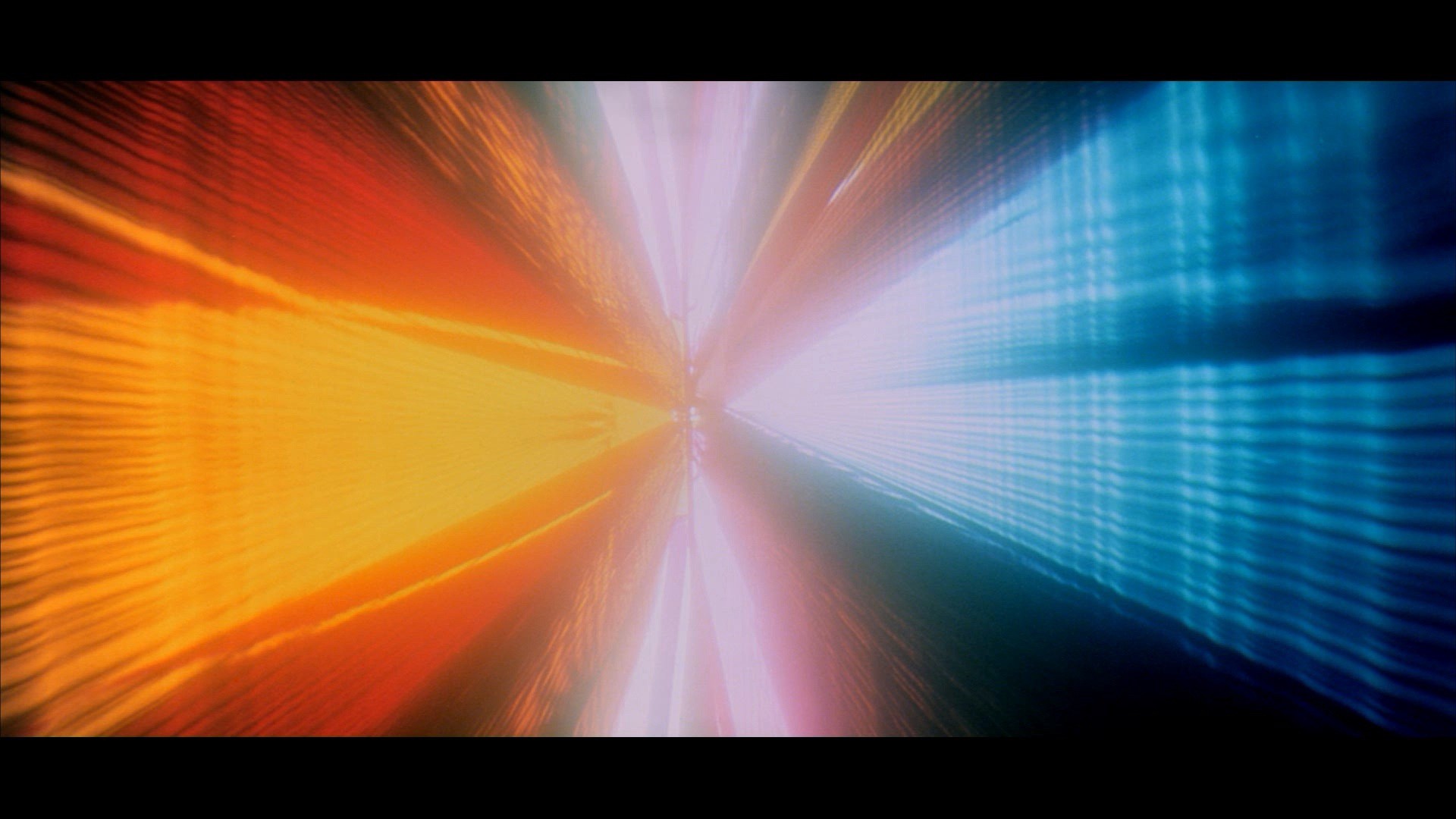 The Stargate was inspired by experimental filmmakers from the 60s. Special effects supervisor Douglas Trumbull built a machine to get the effect.