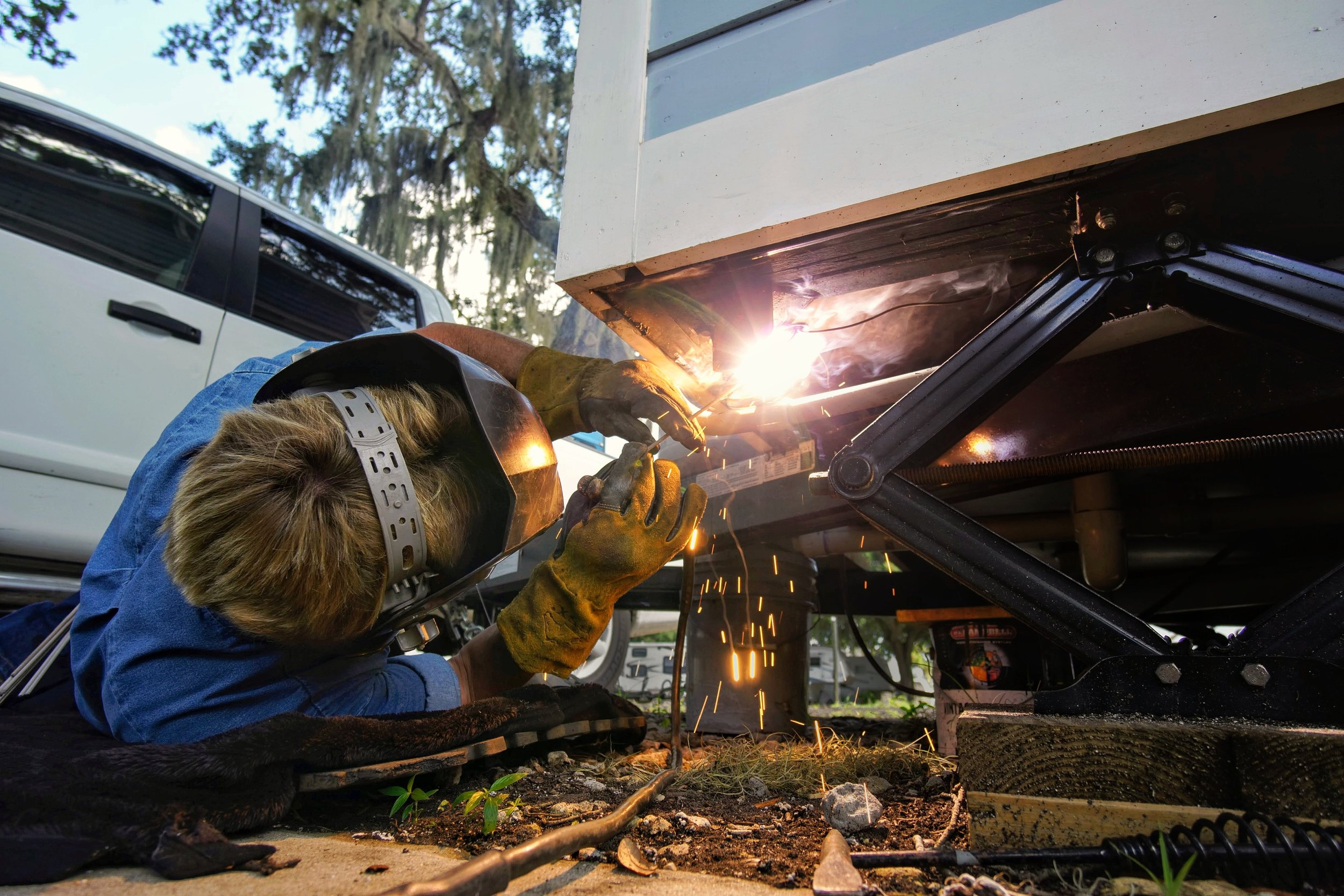 Tiny home hurricane prep