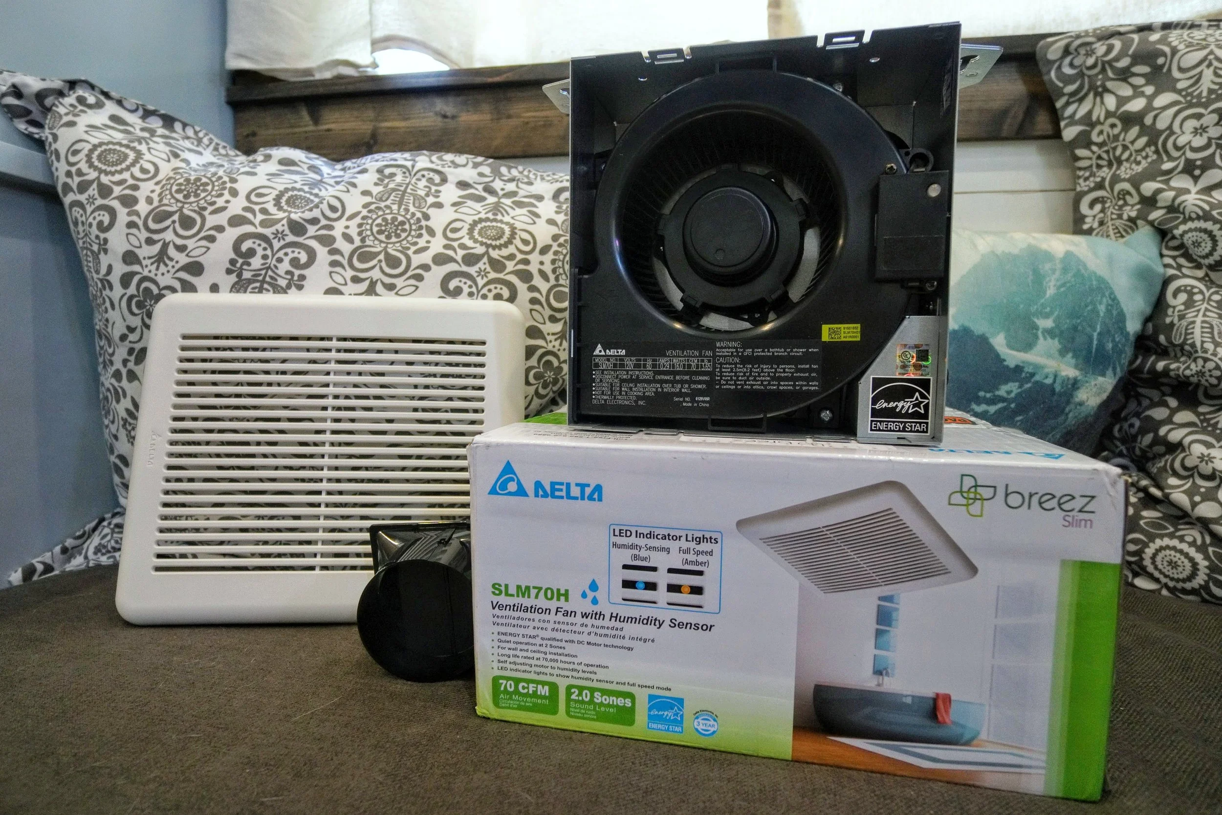 Tiny Home Slim DC Exhaust Fan by Delta Breeze