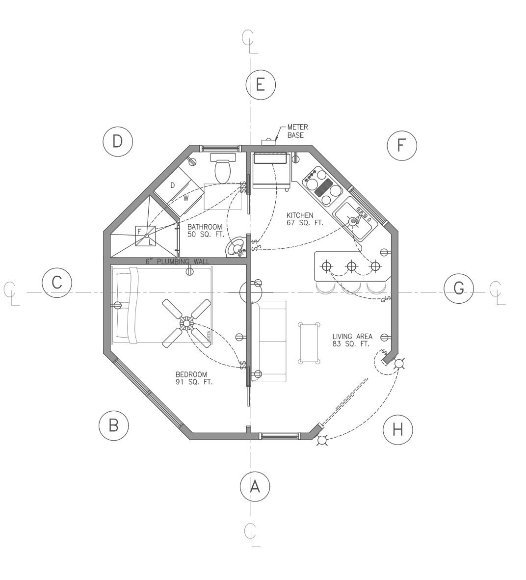 How To Draw A Tiny House Floor Plan