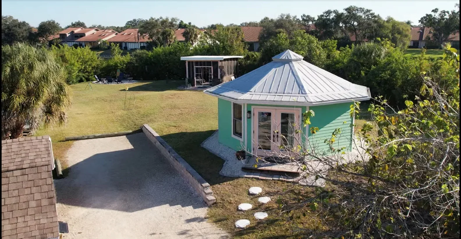 tiny house on wheels in Sarasota, Florida