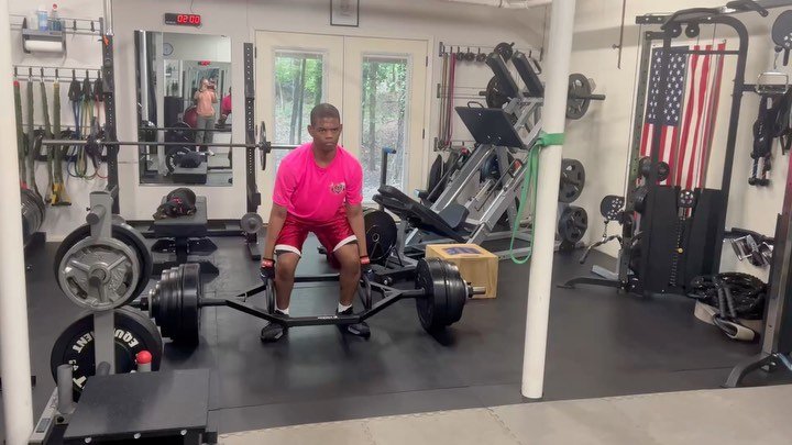 This young man is attempting to go to the Navy having been commissioned. He began working with me 1 and a half years ago next month. When he began he could not do a push up, a pull up and had never lifted weights before. He began the deadlift with a
