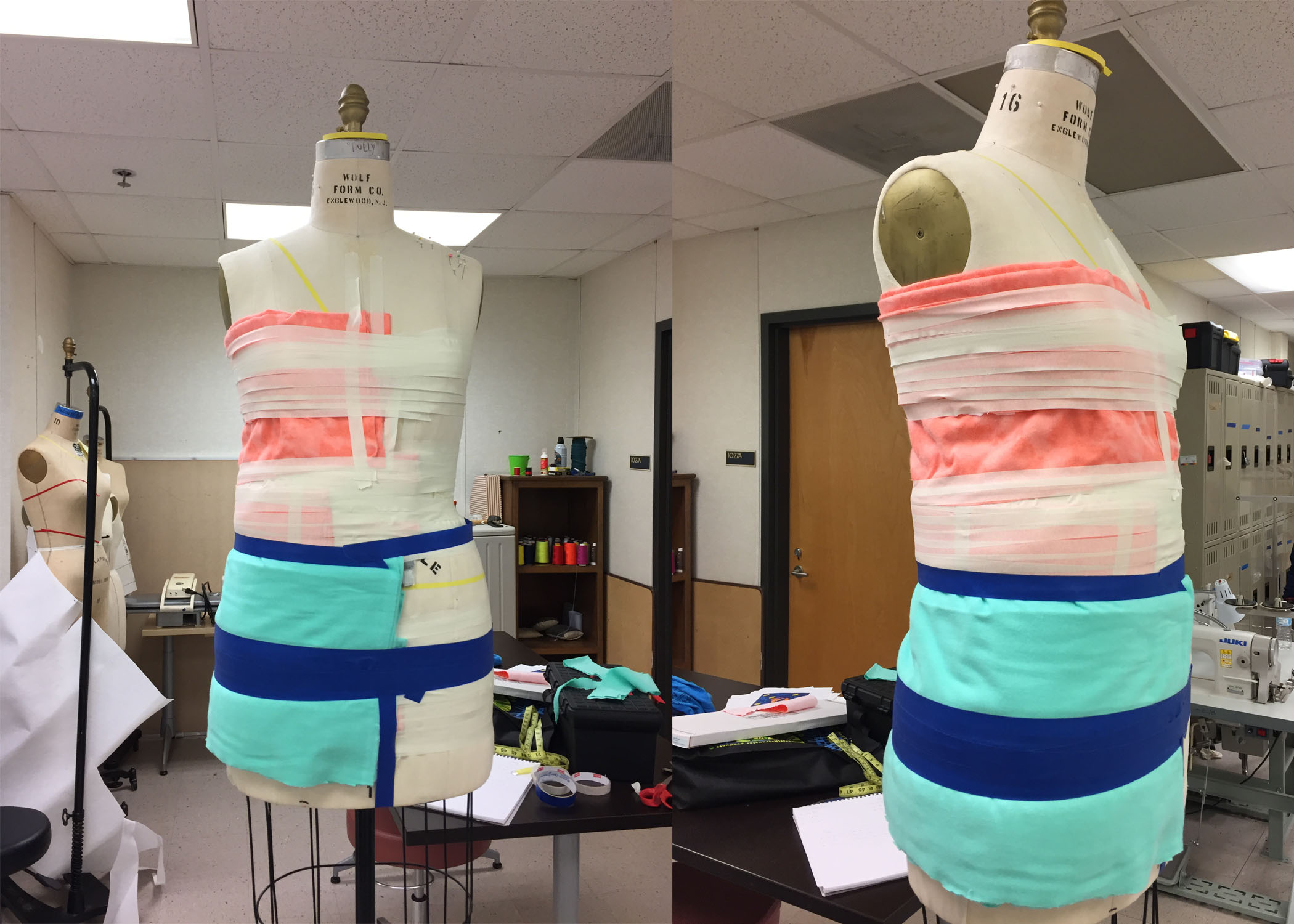 Padding the Dressform