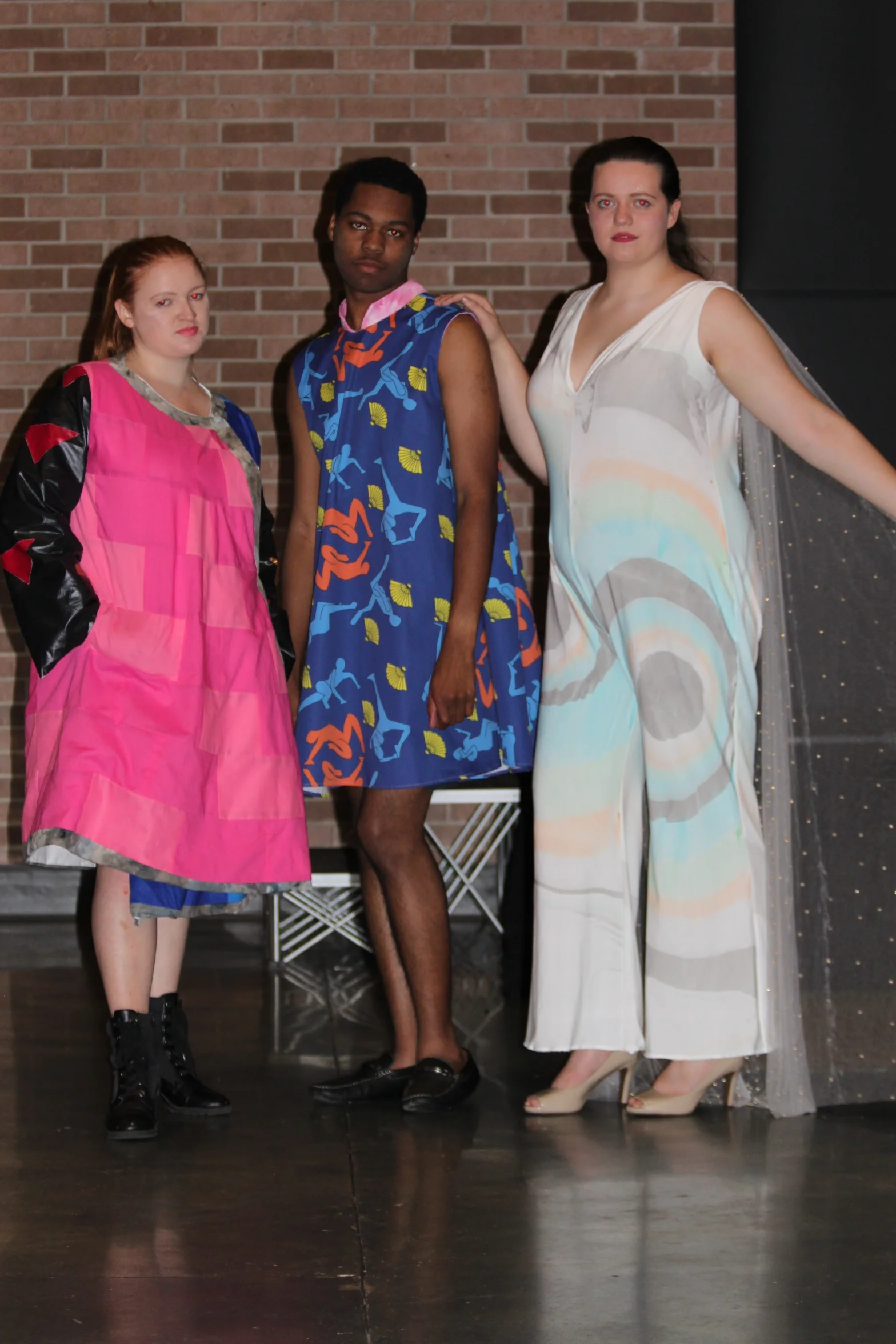  My senior capsule collection is titled "Maricón." Inspired by the history of LGBTQ+ identity, it takes historical cues from the evolution of queer identity in America to create a modern aesthetic. Inspiration includes the work of Keith Haring, vogue