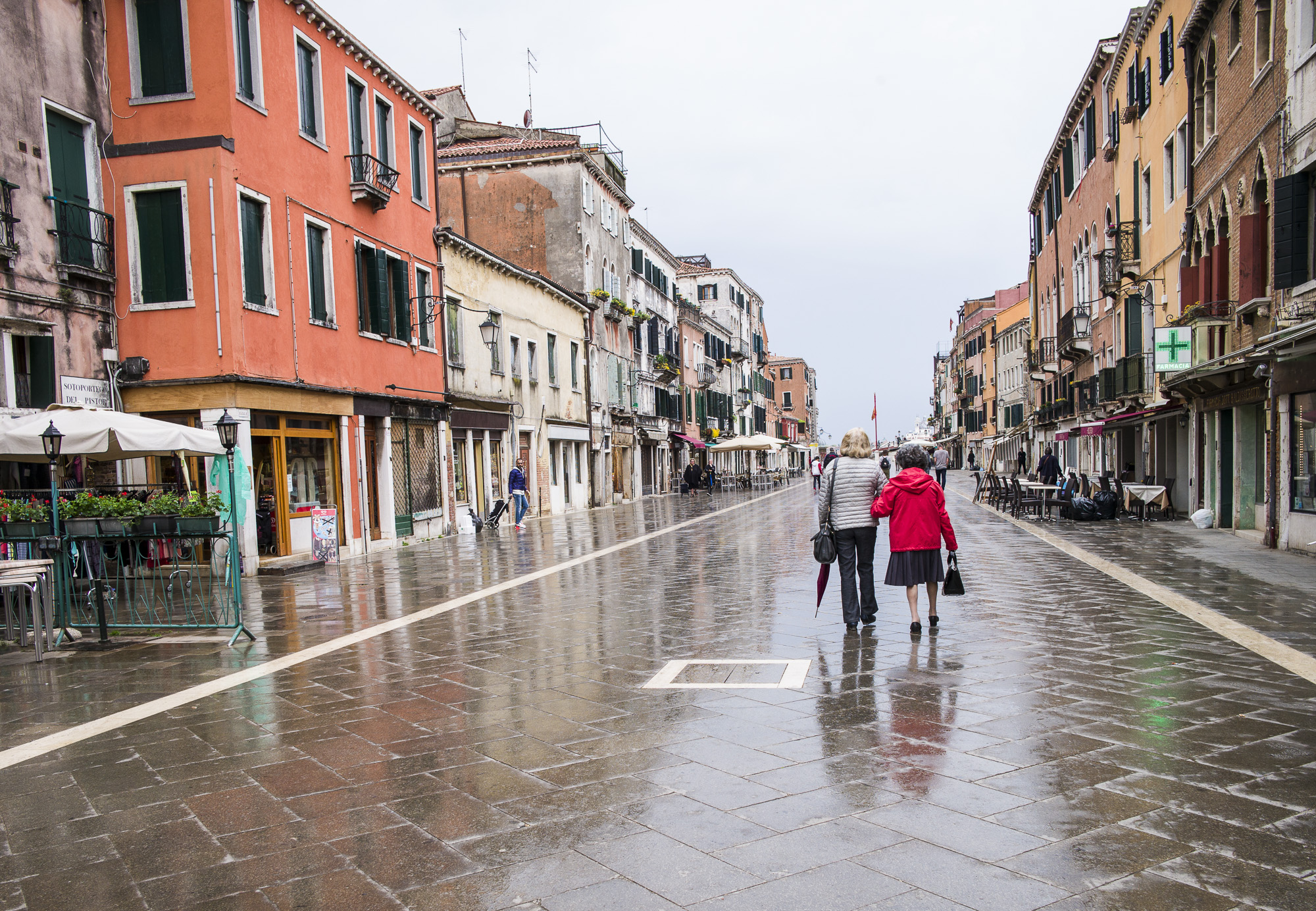 Walking in the Rain