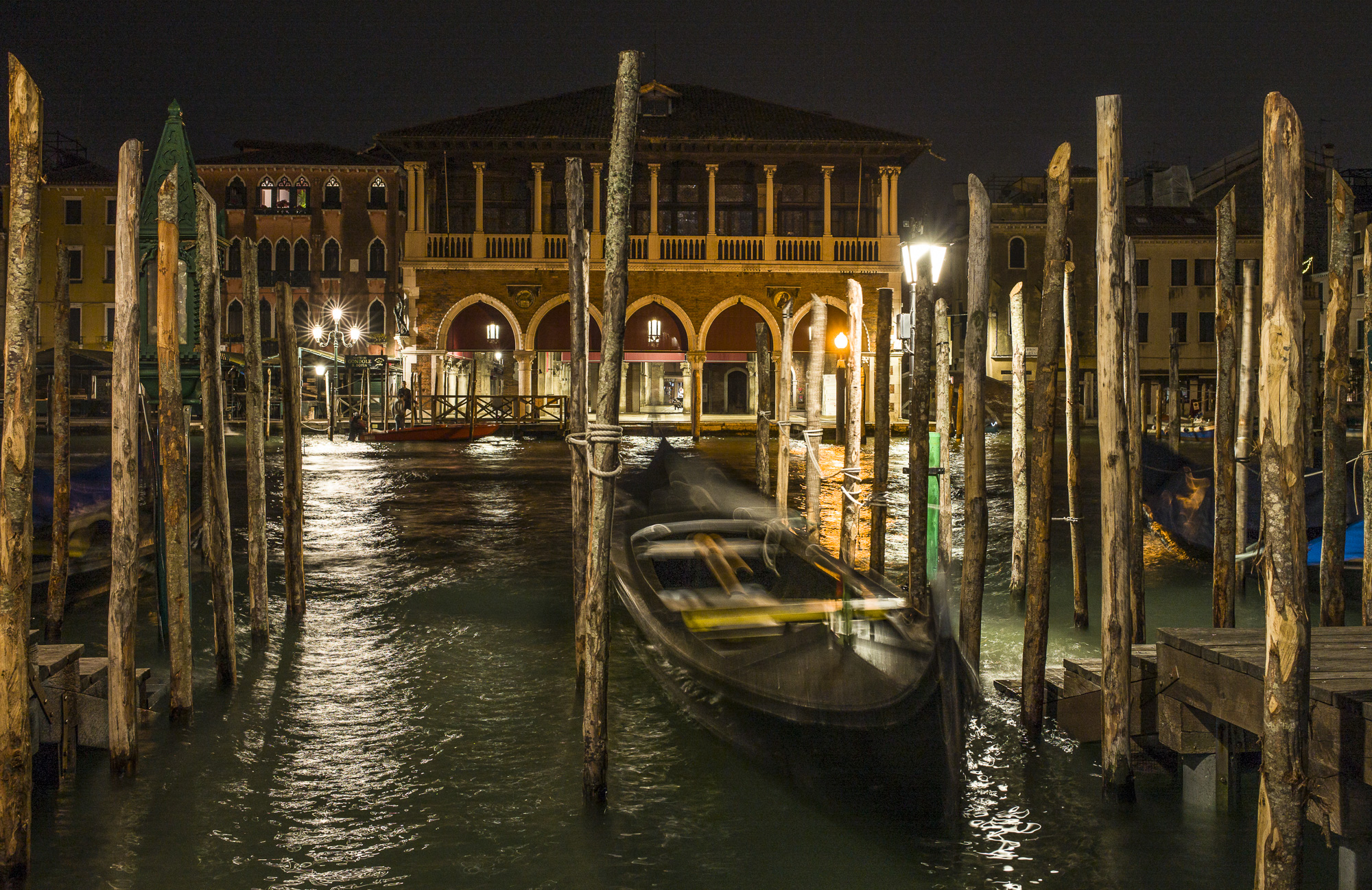 Gondola at Night