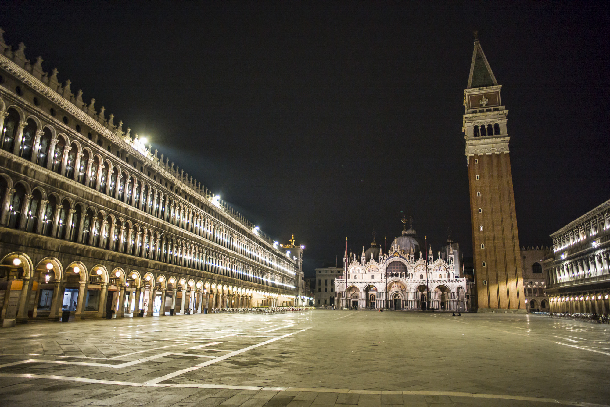San Marco Square at Night