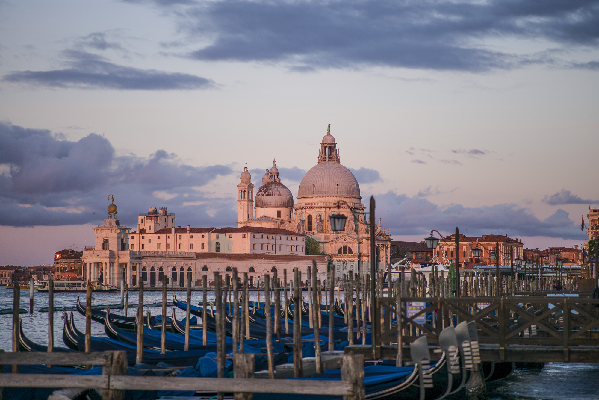 Gondolas and Santa Maria