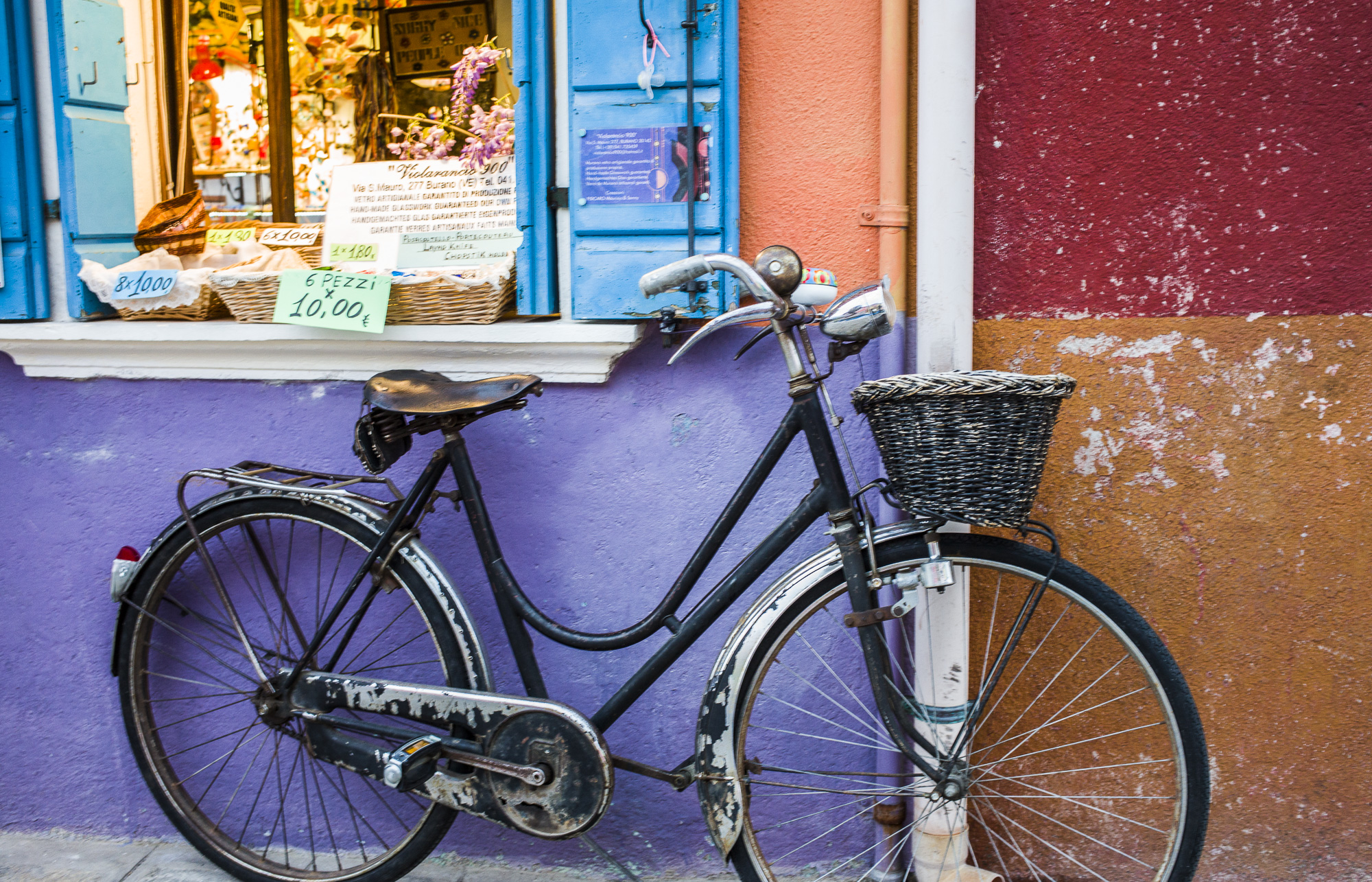 Bike in Burano