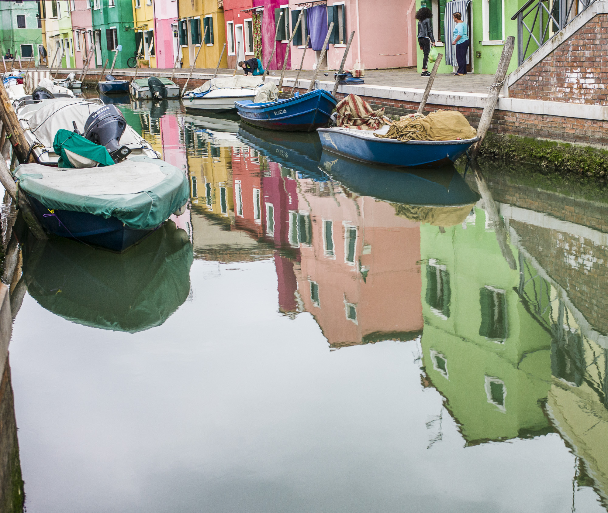 Reflection in Burano