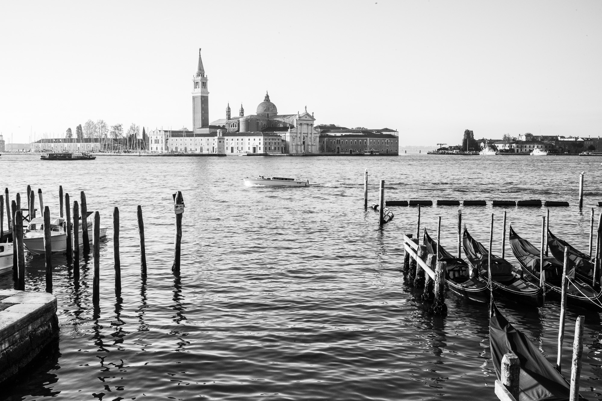 San Giorgio and Gondolas