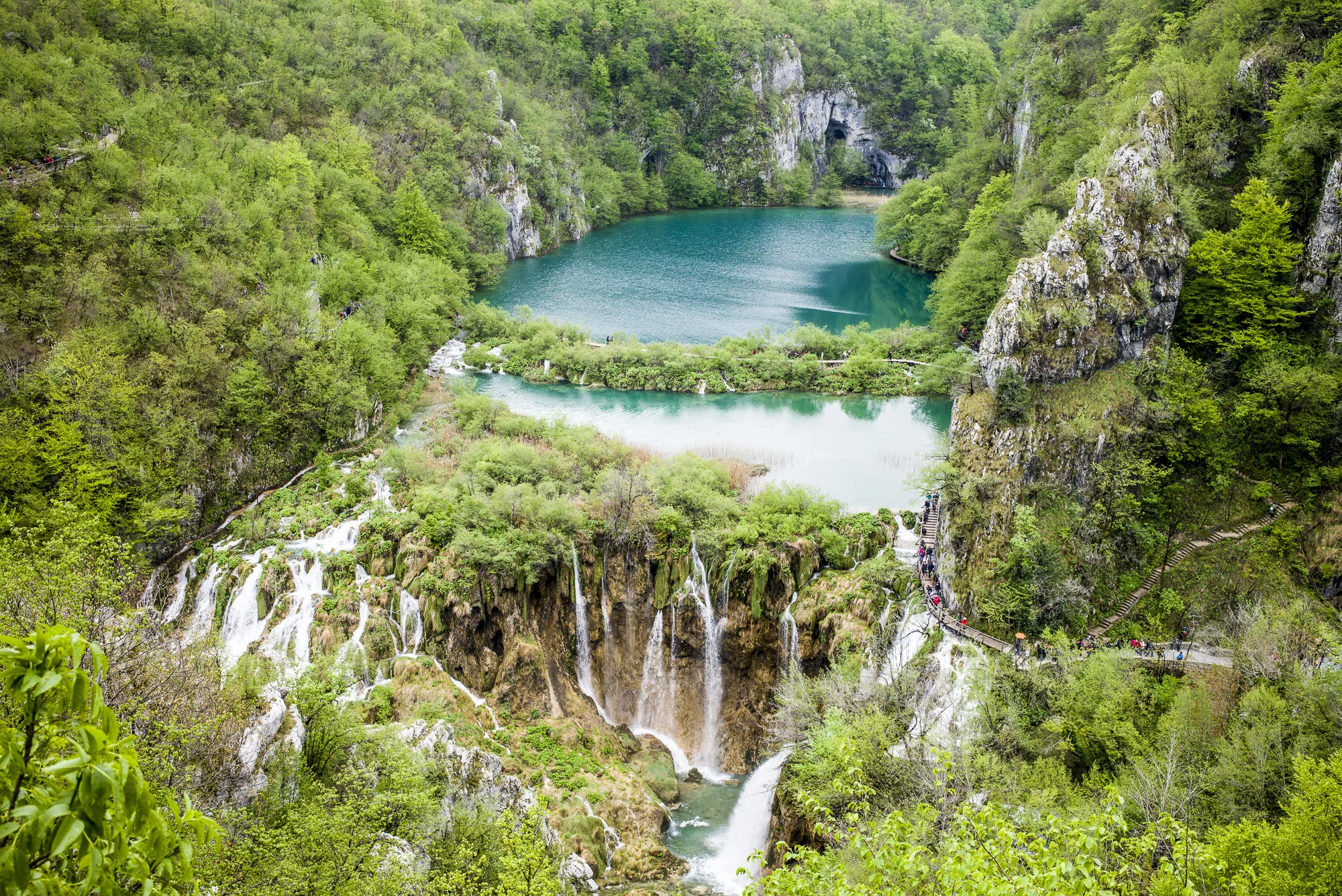 Falls at Lake