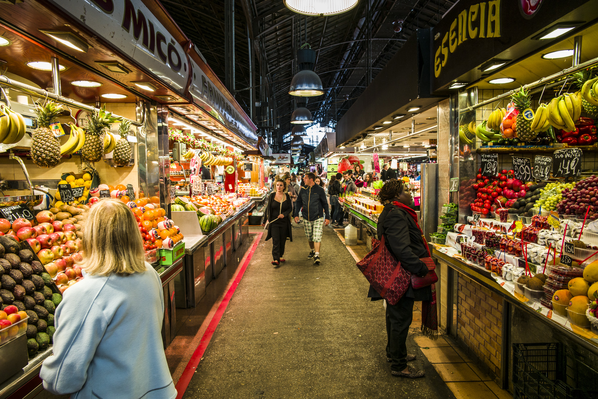 La Boqueria Shoppers