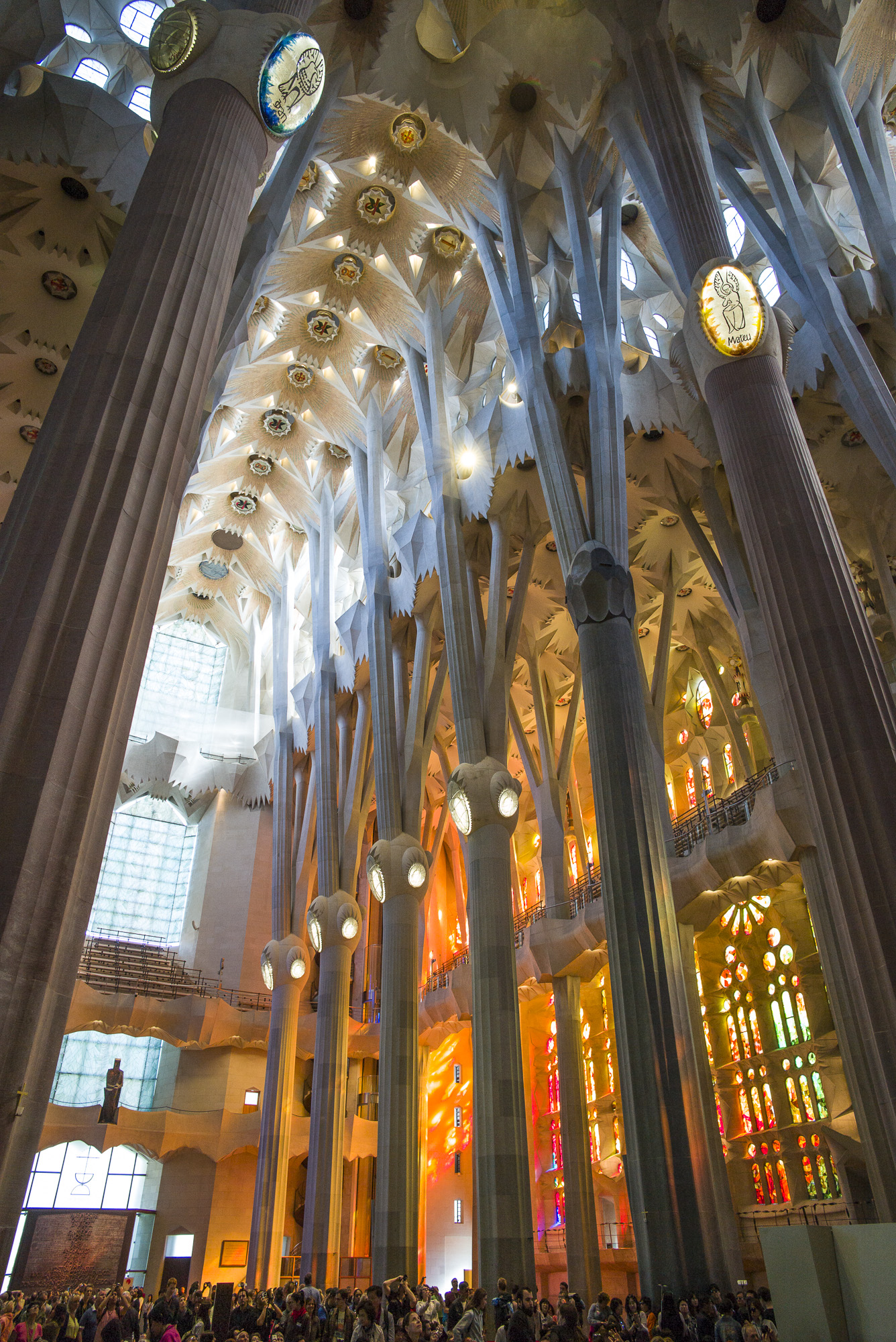 High cathedral ceiling