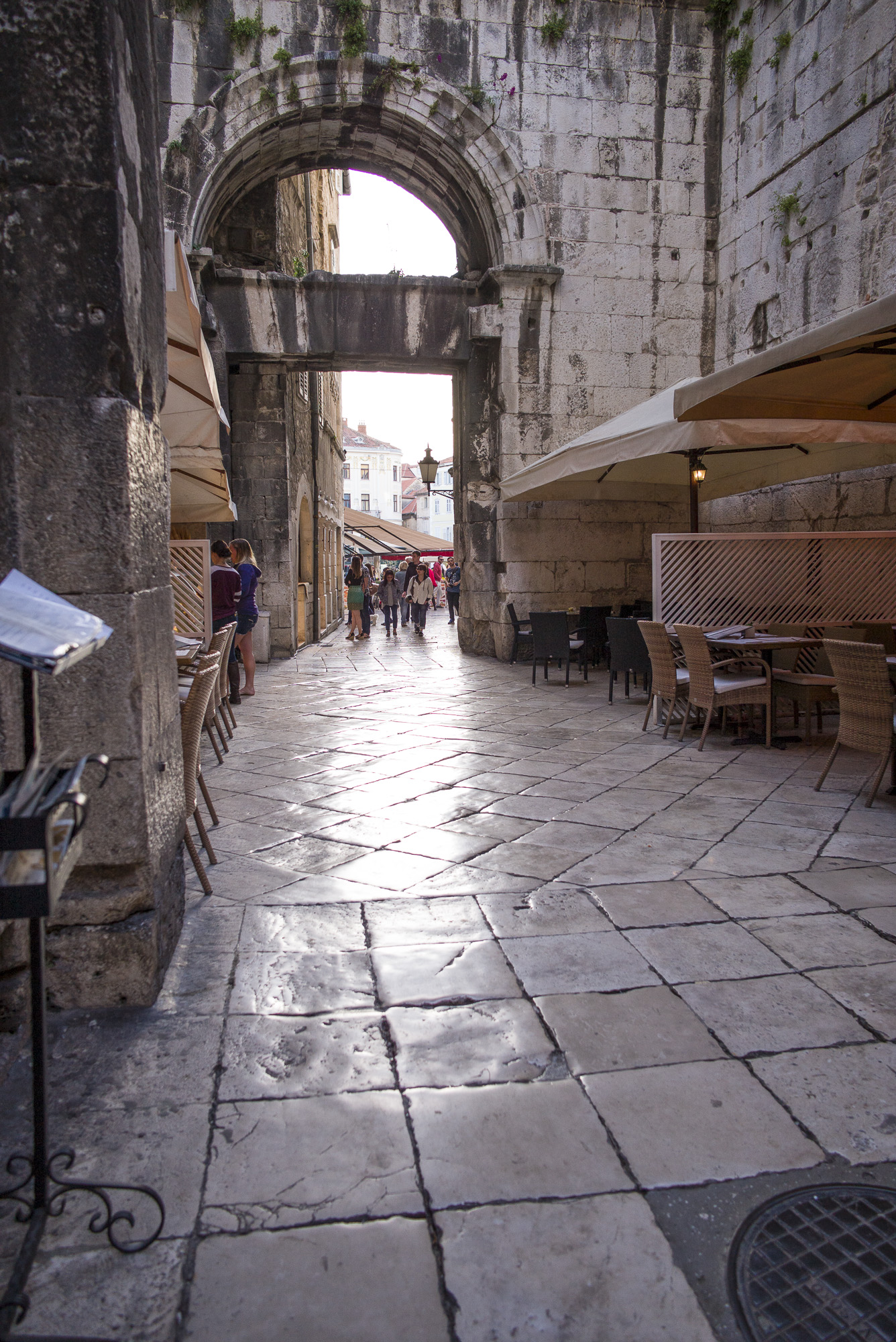 Marble streets