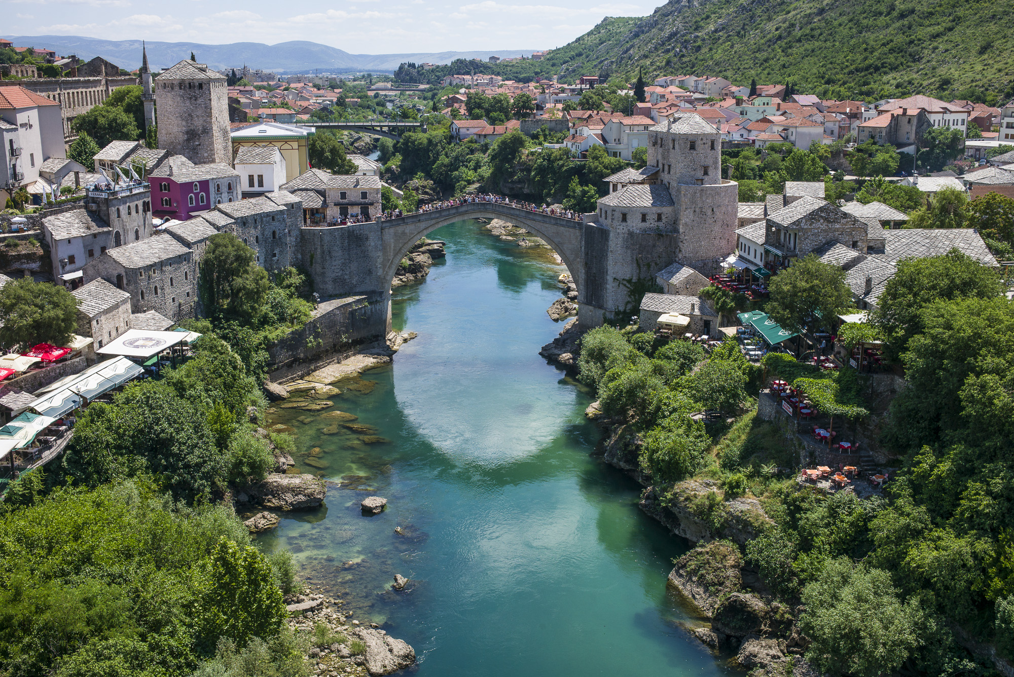 Neretva River and the Bridge