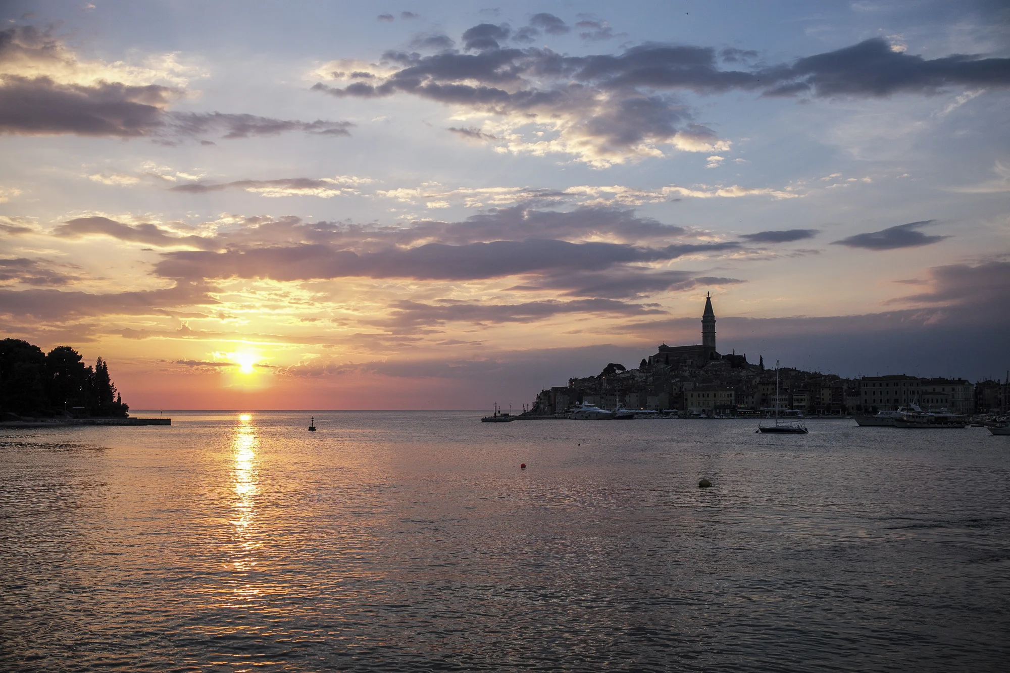 Sunset on Rovinj