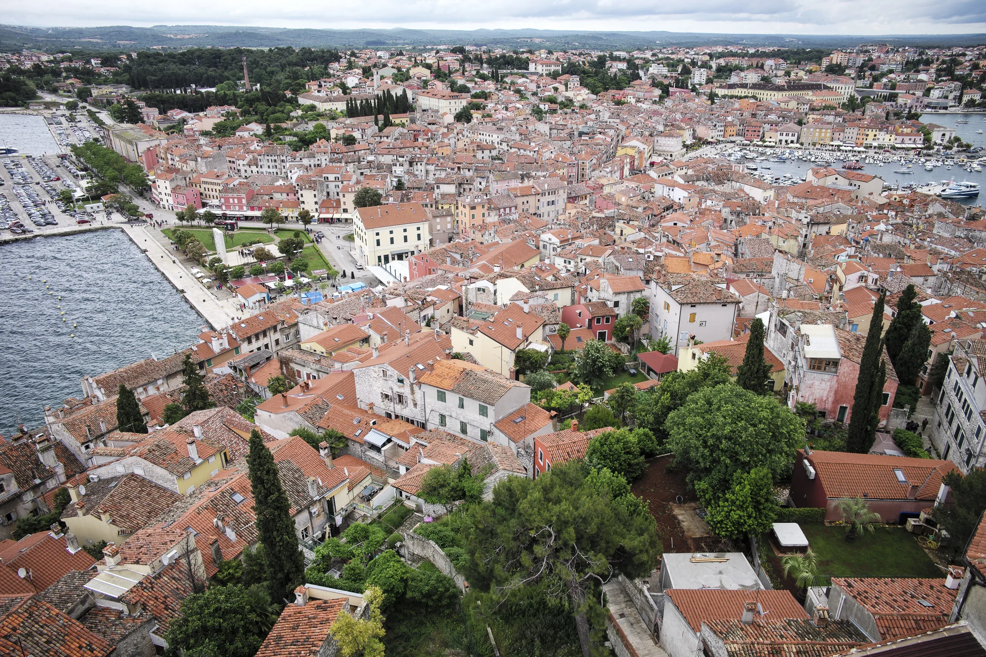 View from the top of St. Euphemia