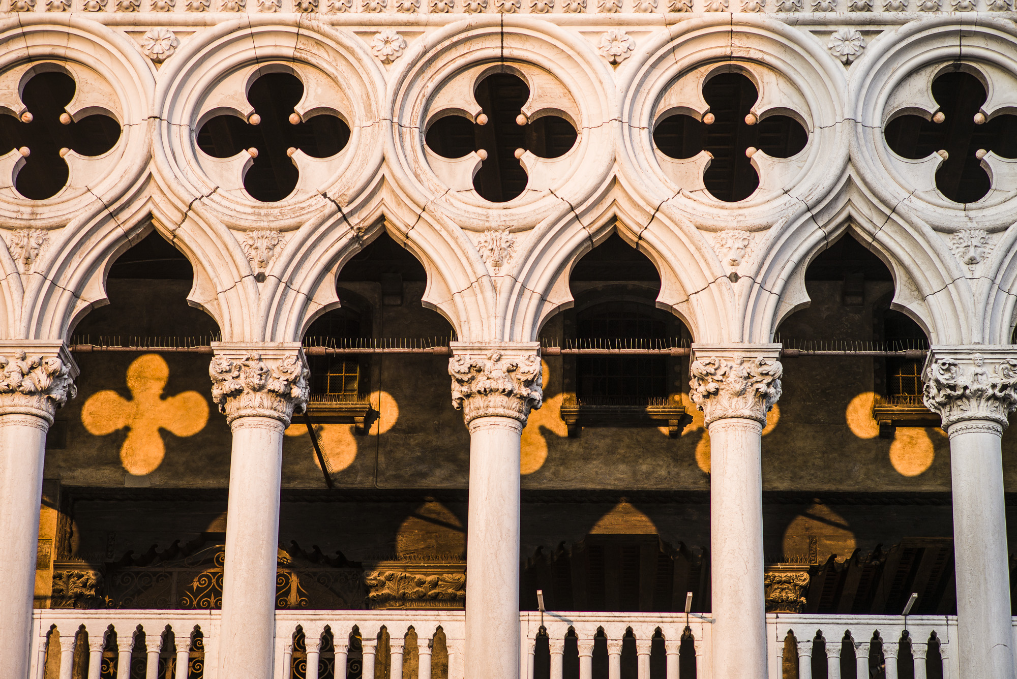 Sunset light on the Doge's Palace