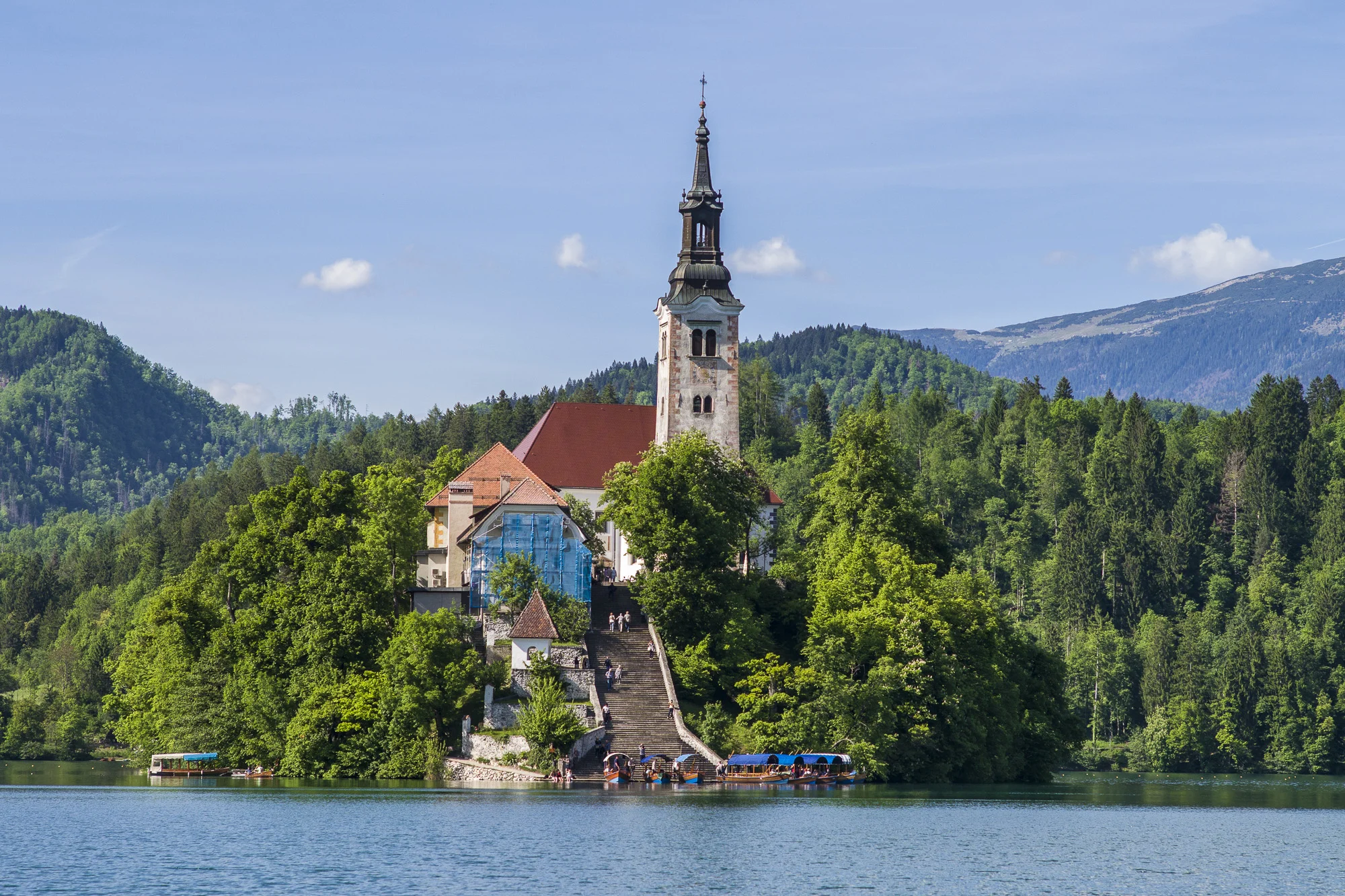 The Church of the Assumption on Bled Island