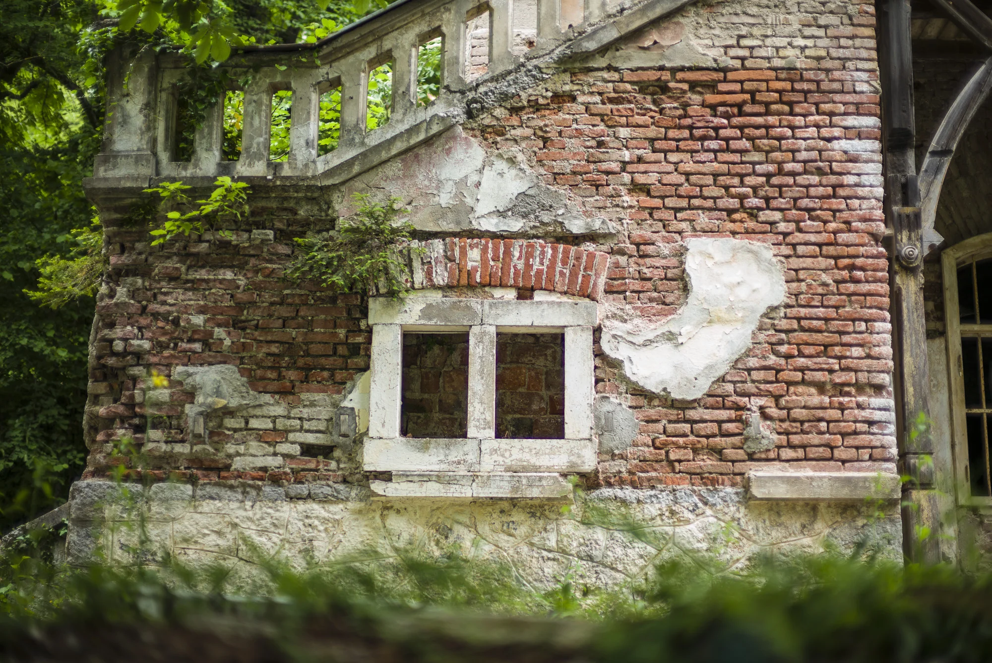 Ruins of Arnold Rikli's Villa in Bled