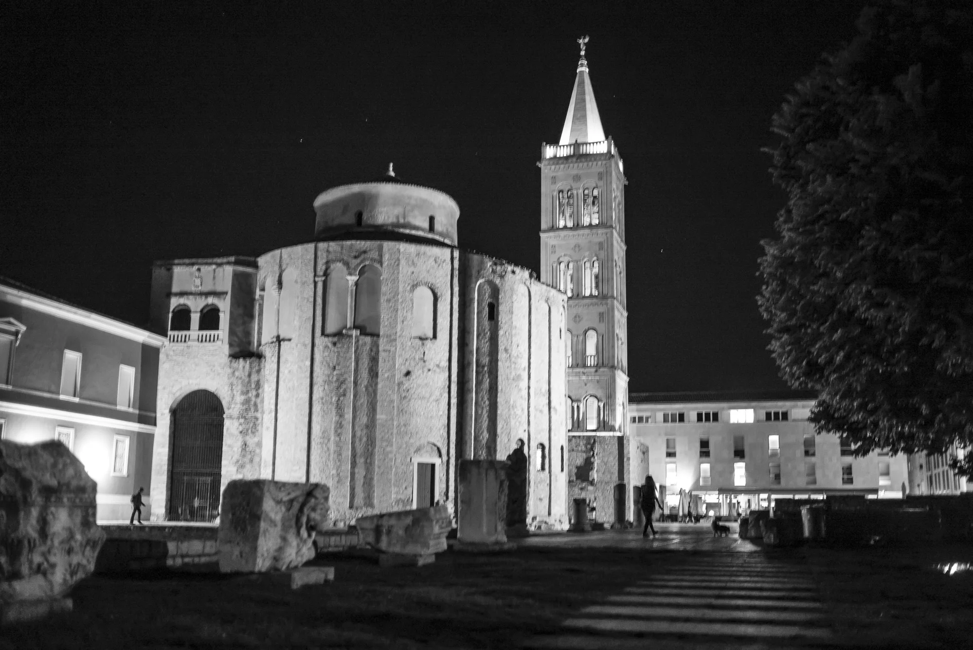 Church of St. Donat at Night