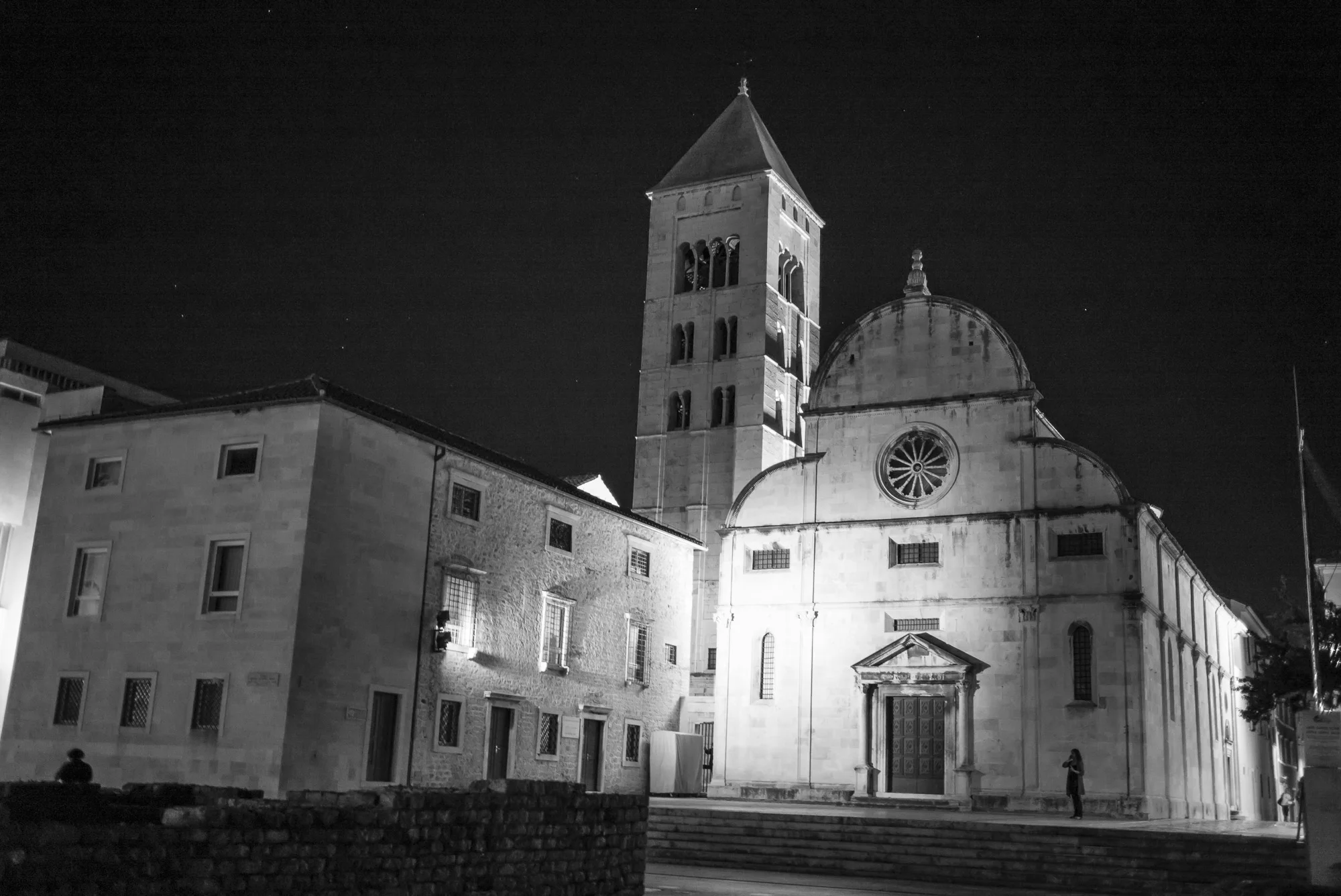St. Mary's at Night