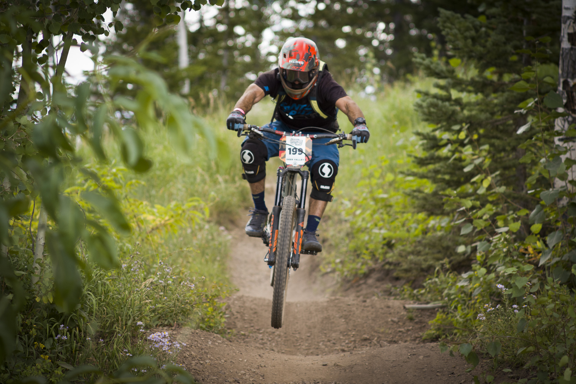 Getting some Air at Deer Valley 