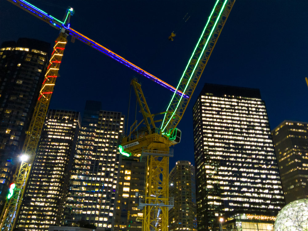 Seattle at Night with the L16