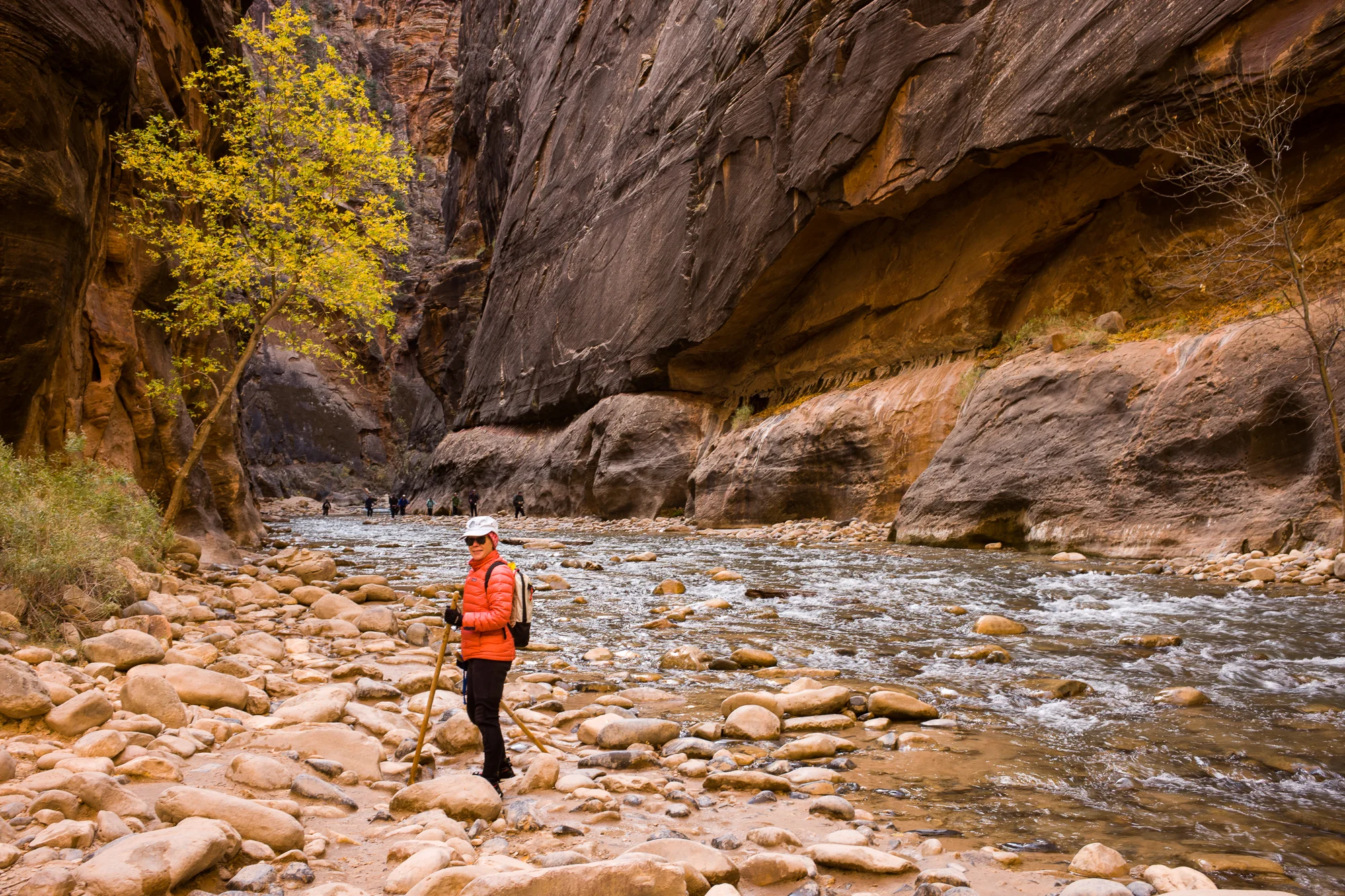 Finding dry ground in the Narrows