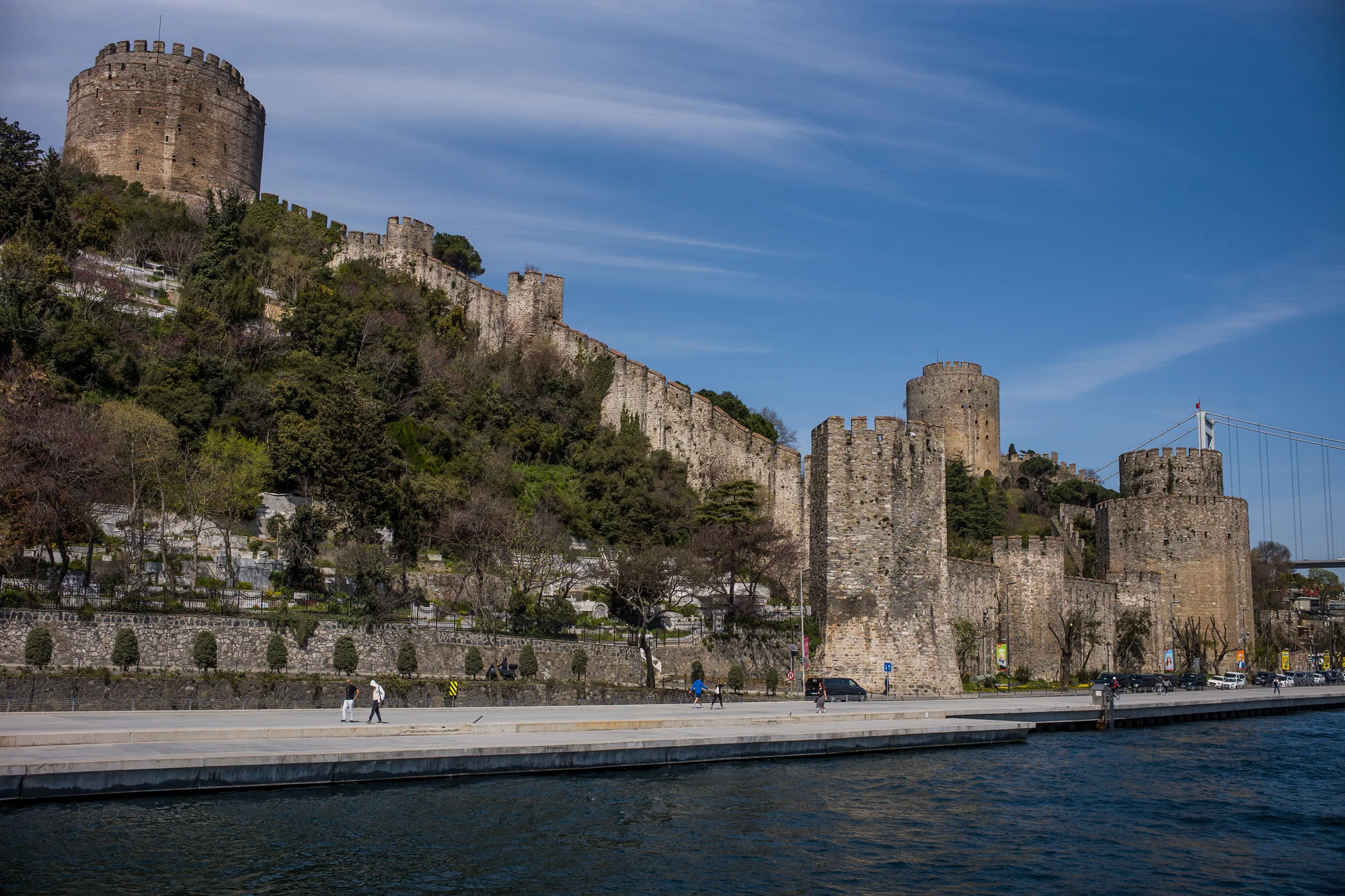 The Rumelihisari Fortress built by Mehmet the Conqueror