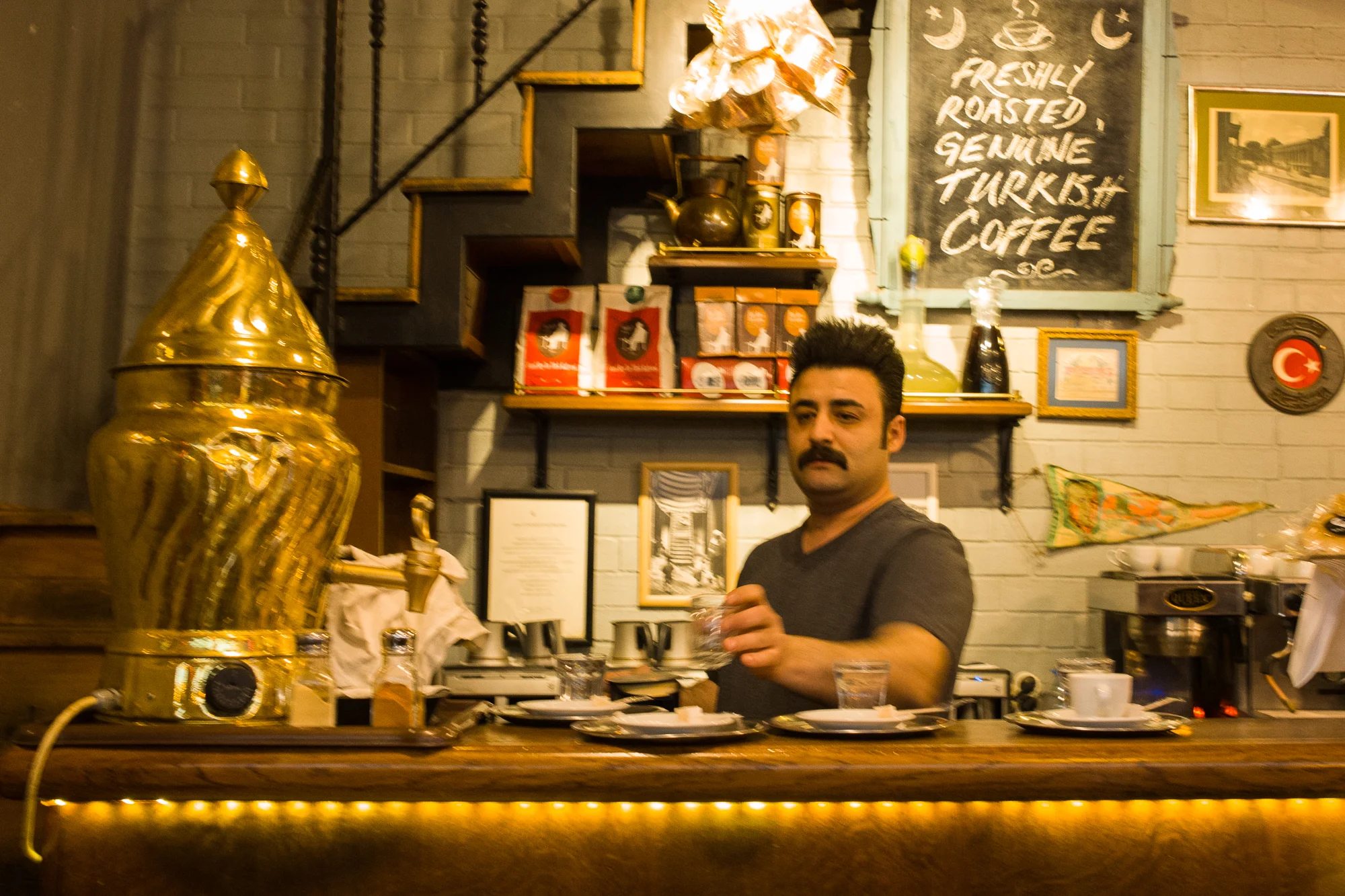 The perfect Turkish coffee in Kädikoy