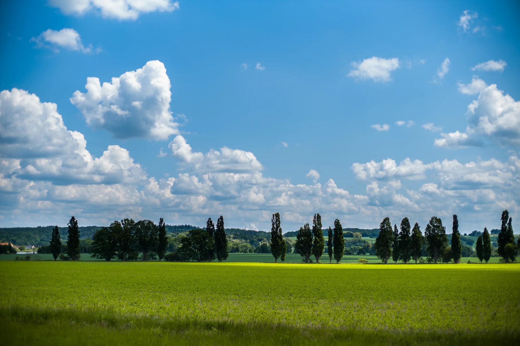 Typical Czech countryside