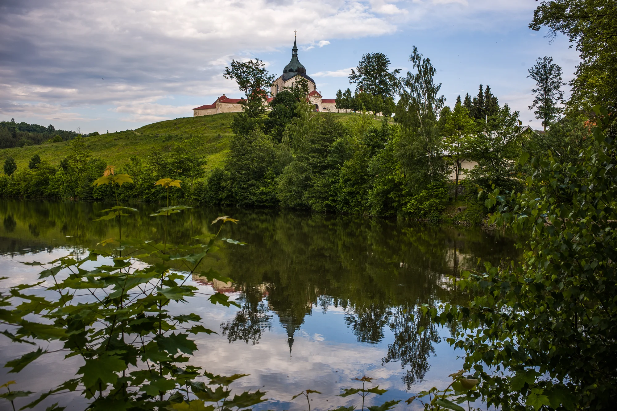 The Pilgrimage Church of St John of Nepomuk at Zelená hora in Žďár nad Sázavou