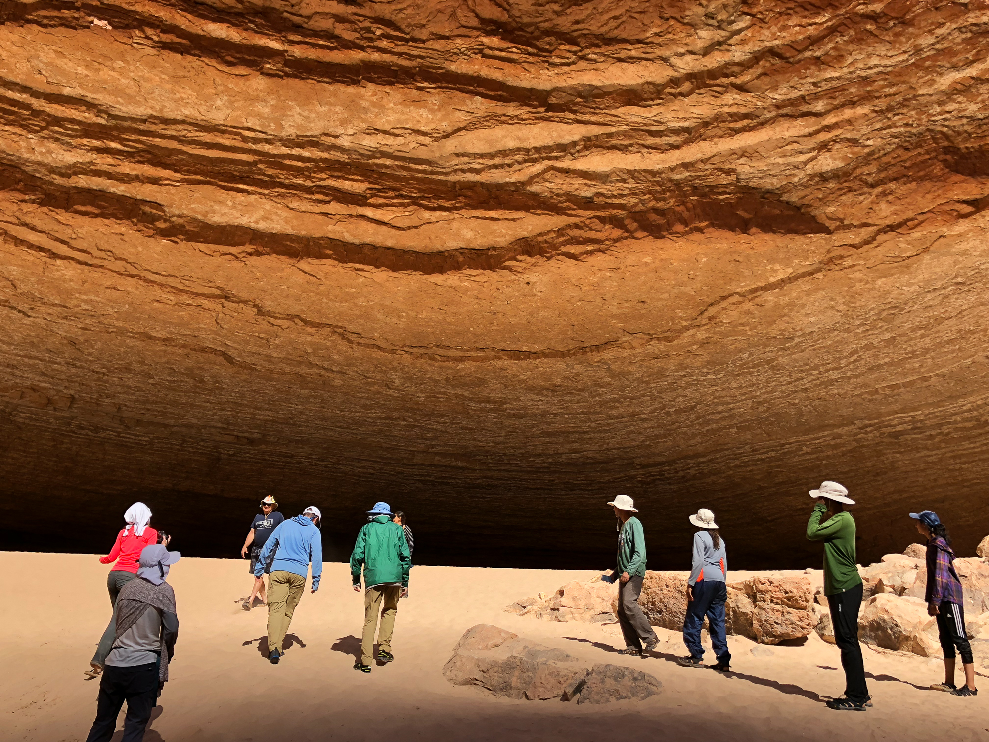  Entering the cavern you get a feeling of the immensity 