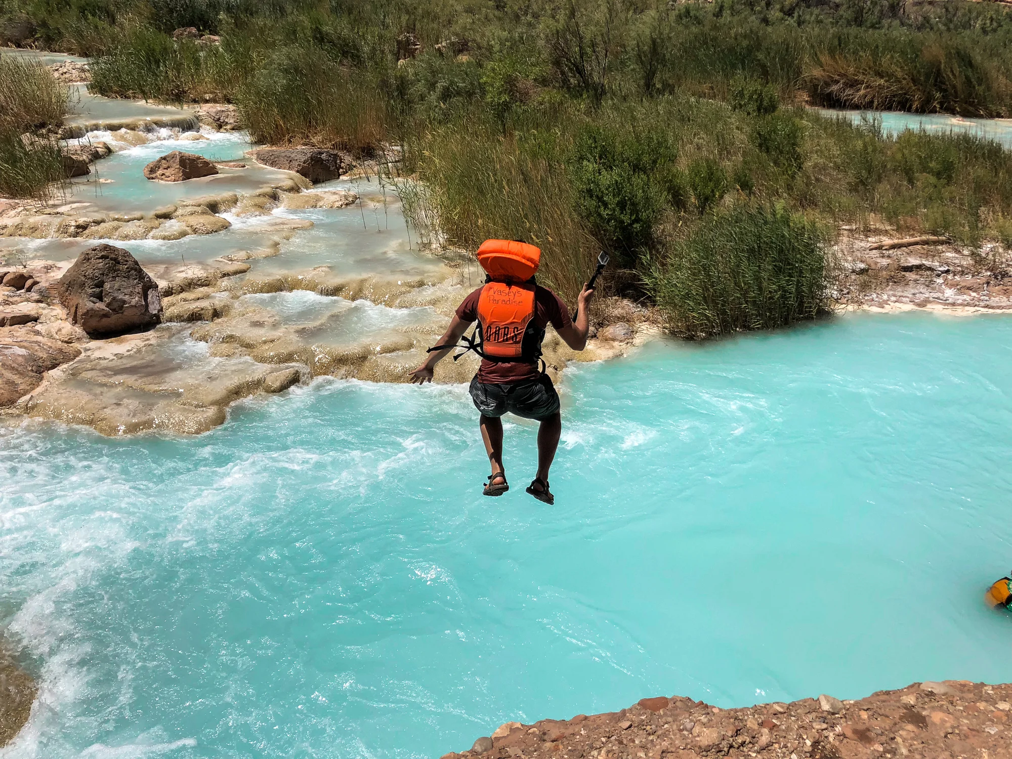 Jumping in