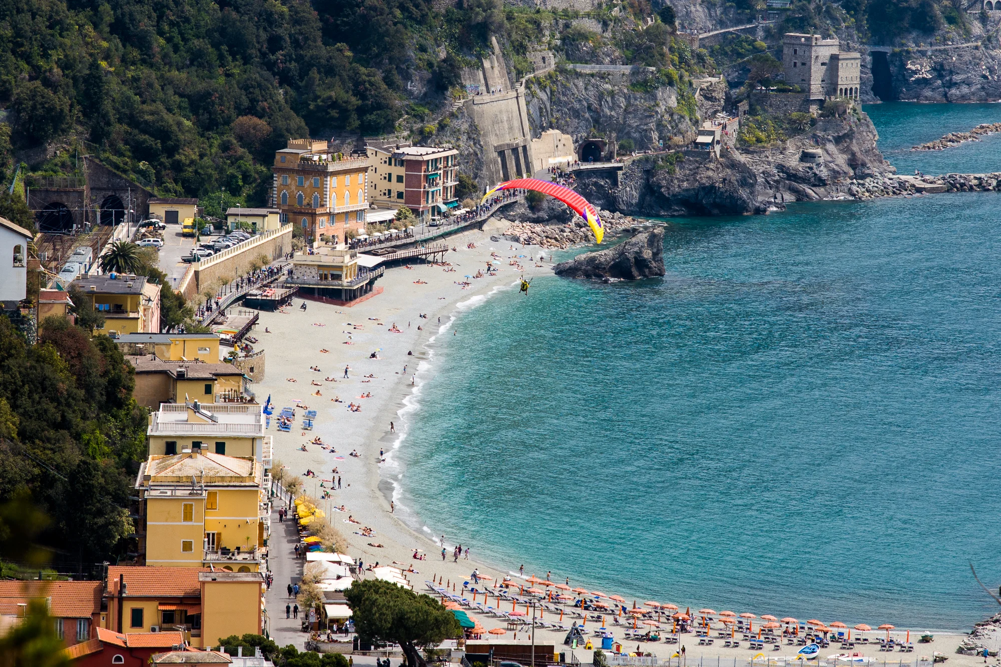 Hang Gliding over Monterosso