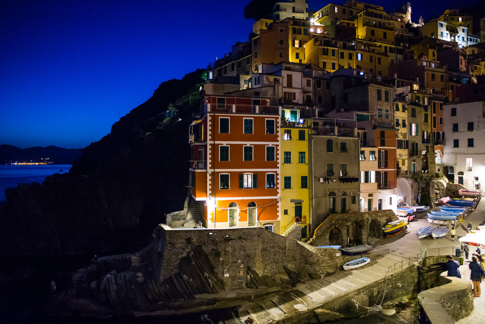  Riomaggiore at night 